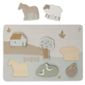 Puzzle en bois farm