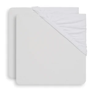 Lot draps housses – White