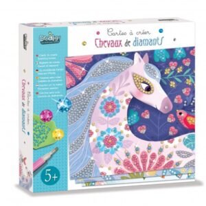 Cartes à créer chevaux de diamants