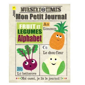 Mon petit journal – Fruits et légumes alphabet