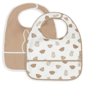 Bavoir imperméable Miffy and Friends x2