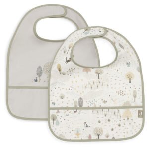 Bavoir imperméable Tiny Park x2