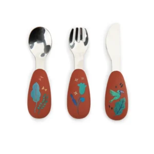 Set couverts silicone – La Forêt Mawa