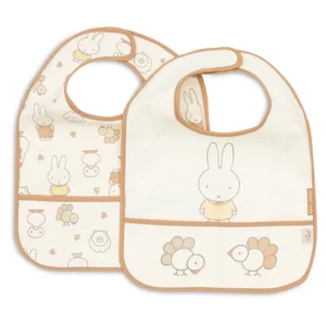 Bavoir imperméables x2 – Miffy Family Farm