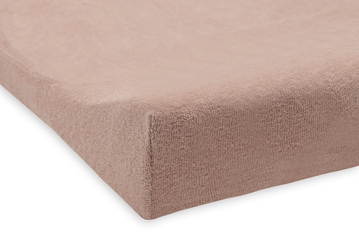 Housse matelas à langer éponge - 2 unités (wild rose & ivory) – Image 2