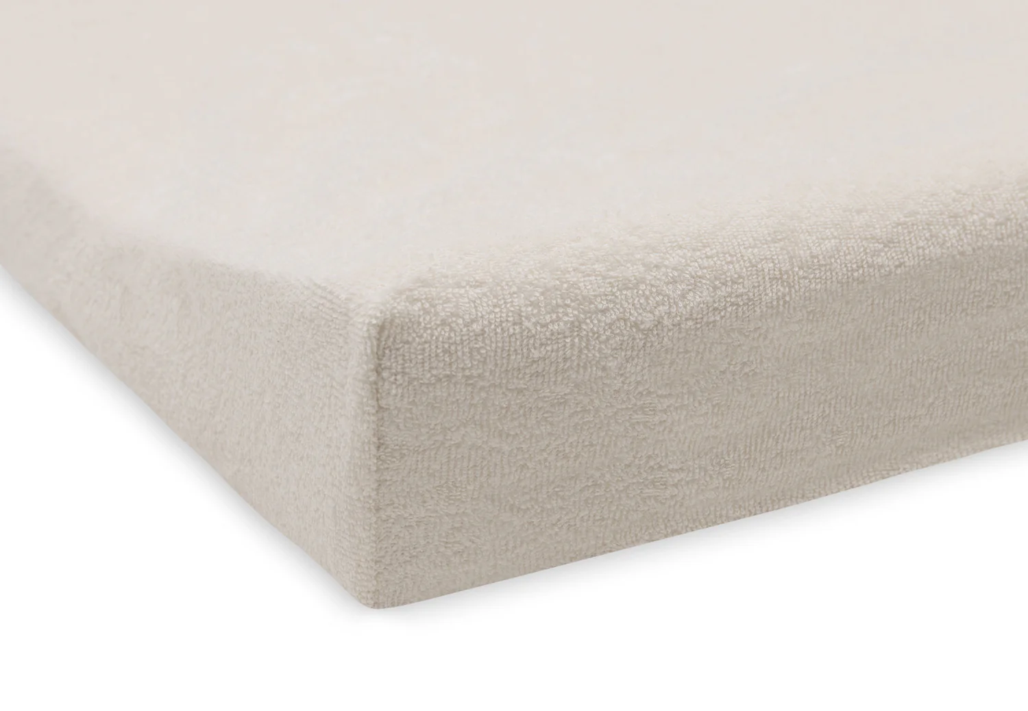 Housse matelas à langer éponge - 2 unités (sea green & ivory) – Image 3