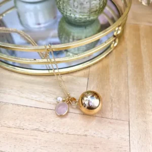 Bola de grossesse – Quarz et perle