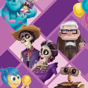 Carte – 6 histoires Pixar