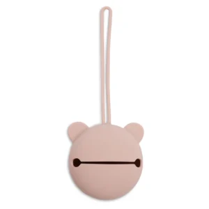 Etui à tétine – Ours rose