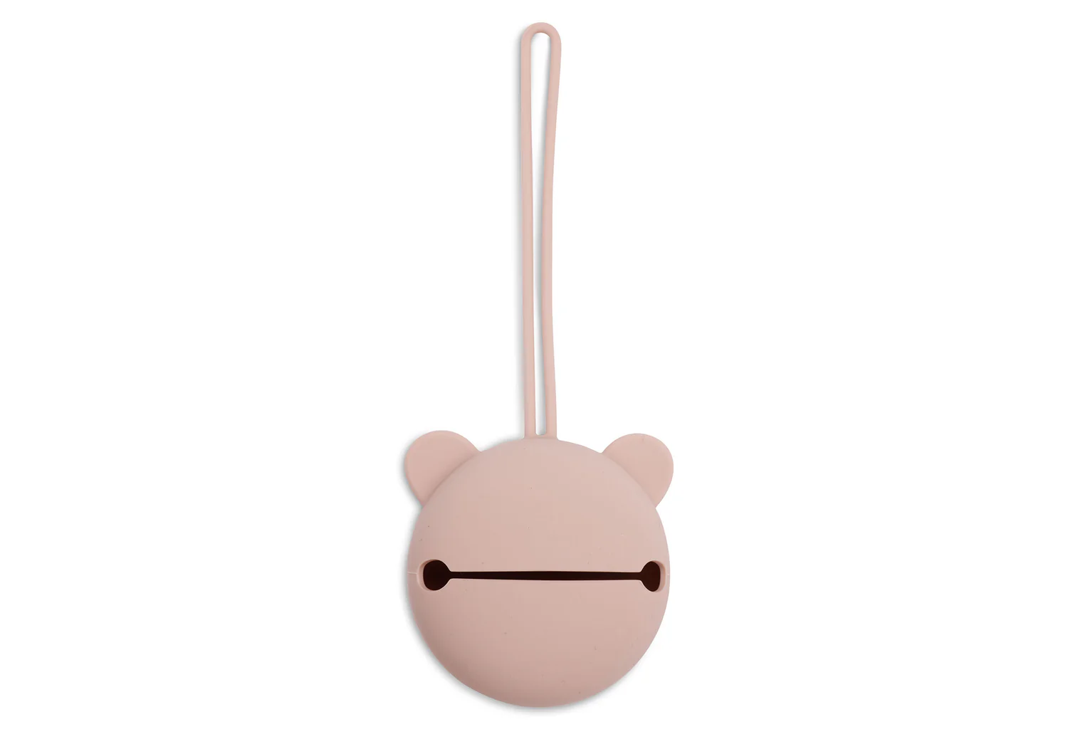 Etui à tétine - Ours rose