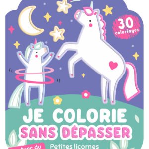 Je colorie sans dépasser – Petites licornes