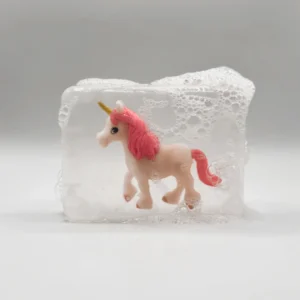Savon – Licorne rose