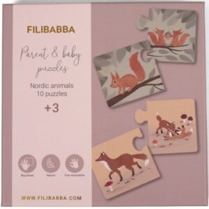 Puzzle « Maman et ses bébés » – Animaux nordiques