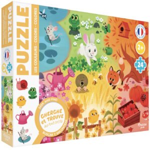 Puzzle cherche et trouve – Les couleurs