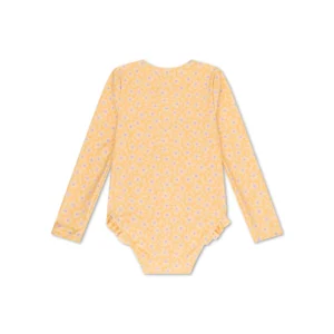 Maillot de bain – Fleurs/jaune