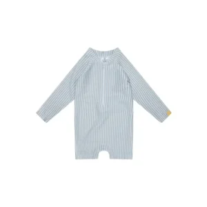 Maillot de bain – Rayures blanc/bleu