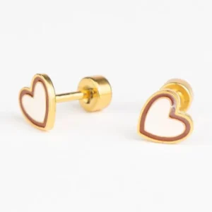 Boucles d&rsquo;oreilles – Duo coeur