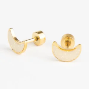 Boucles d&rsquo;oreilles – Lune