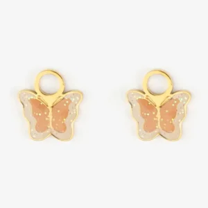 Charms – Papillon pailleté