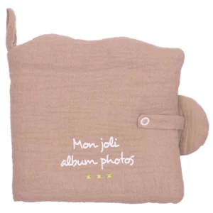 Album photos gaze de coton – Mocha