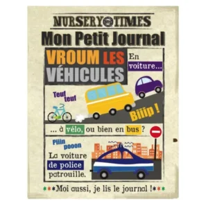 Mon petit journal – Vroum les véhicules