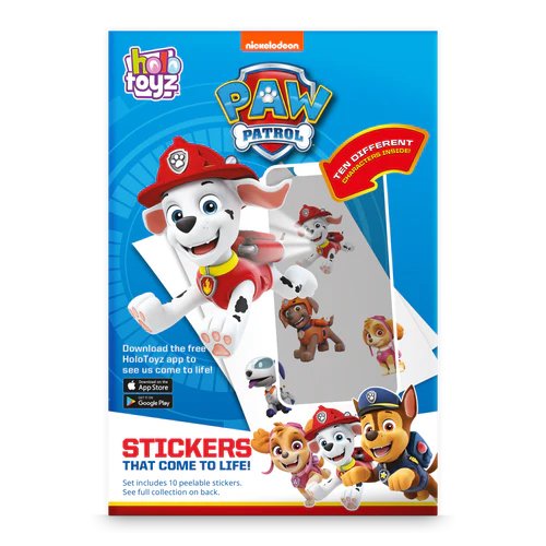 Stickers interactifs - Pat'Patrouille