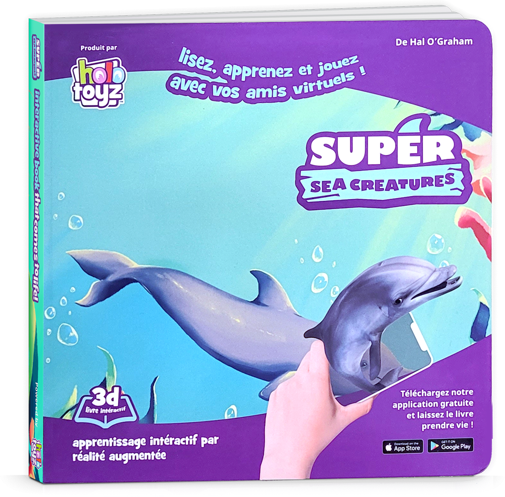 Livre interactif - Créatures de la mer