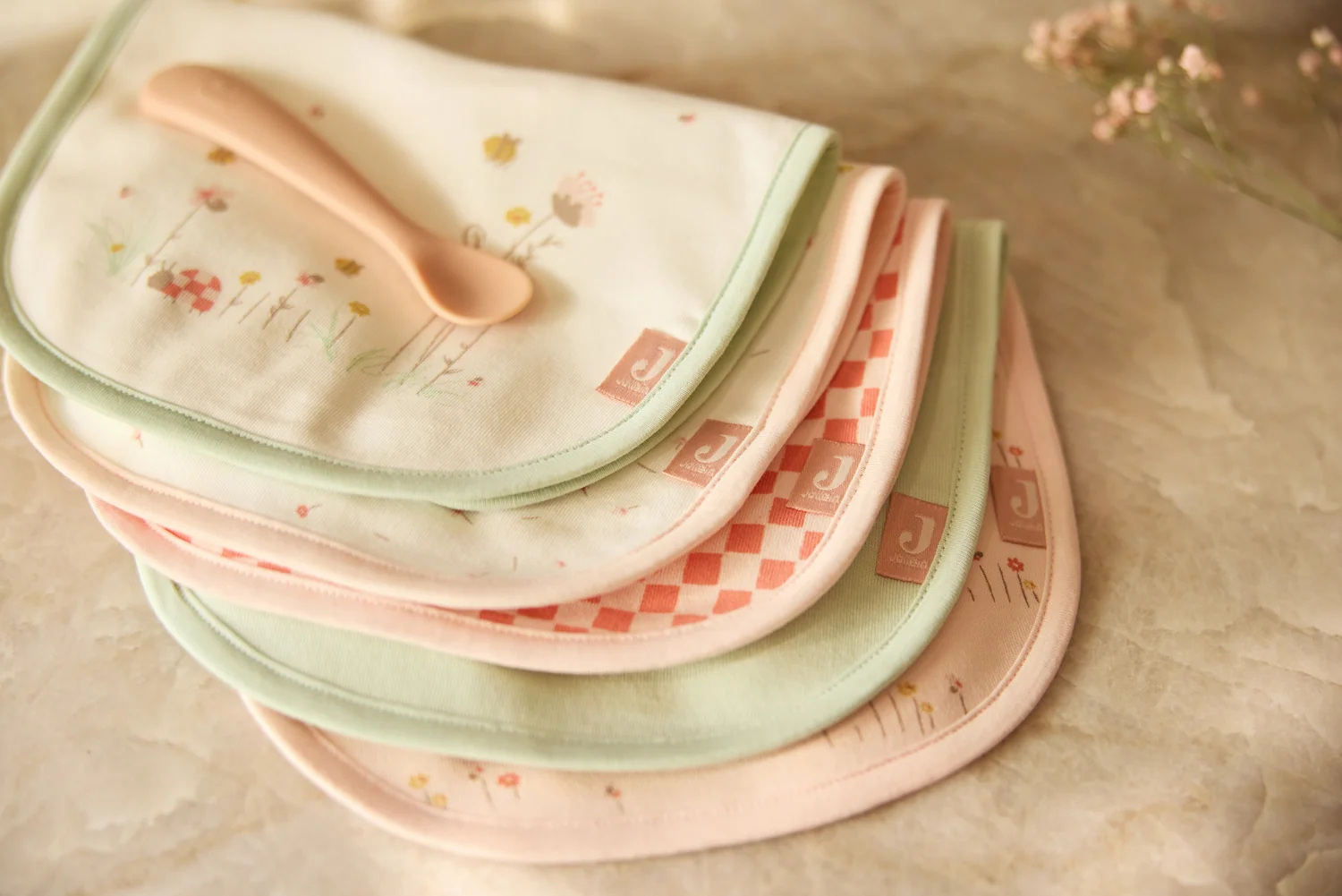 Bavoir imperméable Pretty Picnic x5 – Image 2