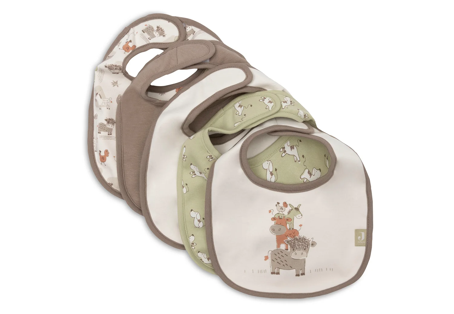 Bavoir imperméable - Barn Buddies x5
