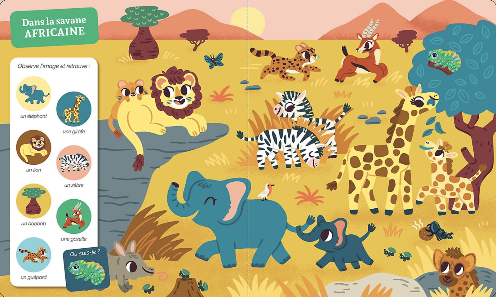 Cherche et trouve - La jungle et la savane – Image 2