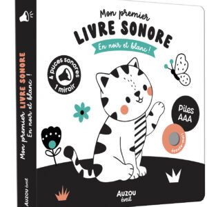 Mon premier livre sonore en noir et blanc