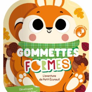Gommettes formes – L&rsquo;aventure du petit écureuil