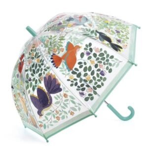 Parapluie – Fleurs et oiseaux