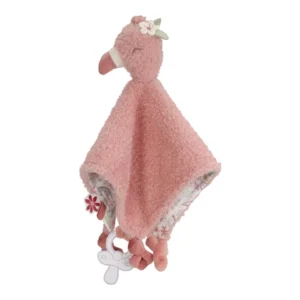 Attache-tétine – Flamant rose