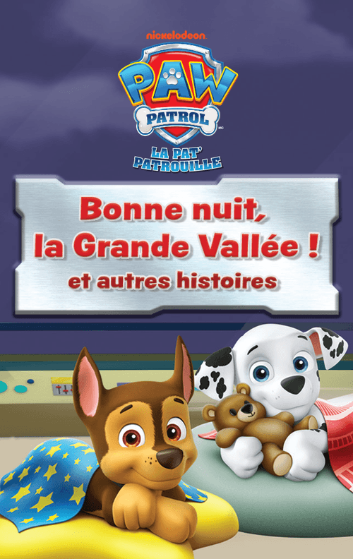 Carte - Pat' Patrouille "Bonne nuit la Grande Vallée"